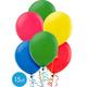 Balloon Time Large Helium Tank with 30 Balloons & Ribbon